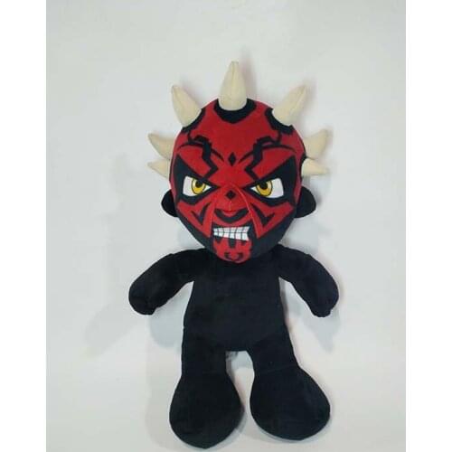 30cm Star Wars Samurai Darth Maul Stuffed Plush Toys Jedi Knight Cartoon Plush Toys Gifts for Children Decoration
