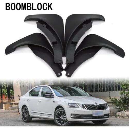 4pcs Car Front Rear Mud Flaps Mud Flap Mudguards Fender For Skoda Octavia A7 Accessories 2013 2014 2015