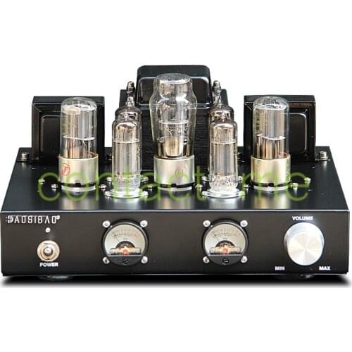 6p1 Class A single-ended parallel pure tube amplifier rectifier, 6n8p push 6p1, manual scaffolding,Input sensitivity 500-2000mv
