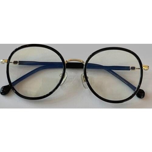 Brand Glasses Frame For Women Luxury Fashion Big Round Myopia Glasses Frame With Box Male