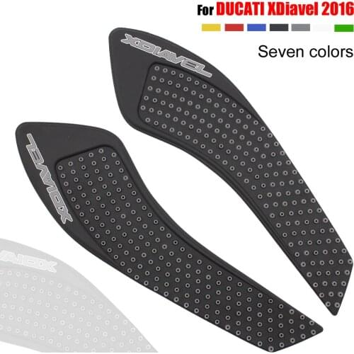 For DUCATI XDiavel 2016 Motorcycle Tank Traction Pad Side Gas Knee Grip Protector Anti Slip Sticker