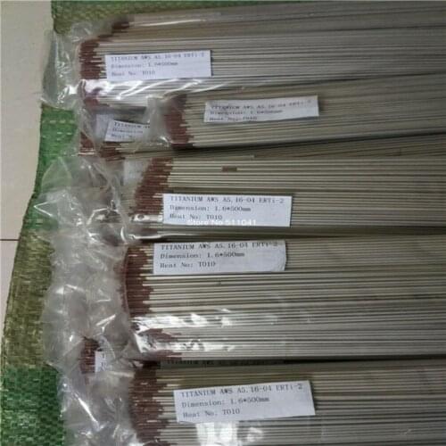 Gr2 Titanium Tig Welding Wire ,titanium AWS-A5.16 ERTI-2 weld wire,dia 1.6mm length 500mm,1kg ,free shipping,Paypal is available