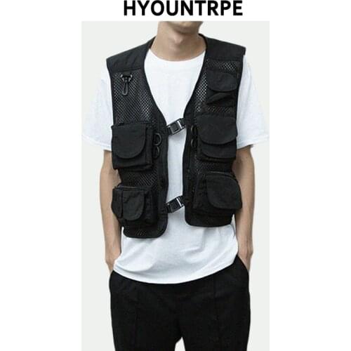 Мужские двубортные жилеты HYOUNTRPE China At AliExpress