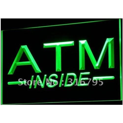 I565 ATM Inside Display Lure NEW LED Neon Light Light Signs On/Off Switch 20+ Colors 5 Sizes