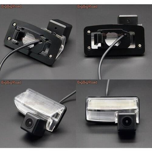 BigBigRoad Car HD Rear View Camera Auto Backup Monitor Wide Angle For Toyota Mark X Crown S200 Corolla E120 E130 Reiz Vios