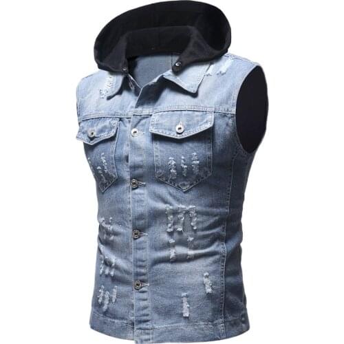 Мужские джинсовые жилеты Nopnogn China At AliExpress