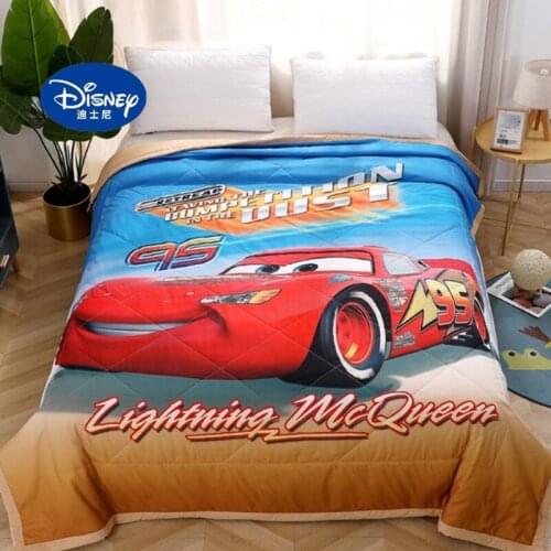 Disney Iron Man Lightning McQueen Car Blanket Elsa Blanket Summer Quilt Home Bedding For Boys Girls Children Adult 200x230cm