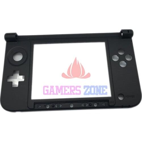 For Nintendo 3DS XL replacement Part Black Bottom Middle Shell / Housing without Lock without buttons