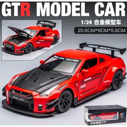 1:32 NISSAN GTR R35 Race Alloy Car Model Diecasts & Toy Vehicles Toy Cars Collection High Simulation For Children Gifts Boy