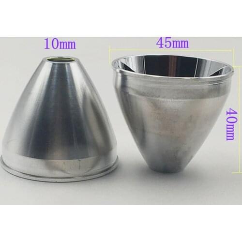 1PCS 45*40*10 Aluminum LED Reflector Cup High Power Bow for CREE XHP-70led Flashlight Torch DIY