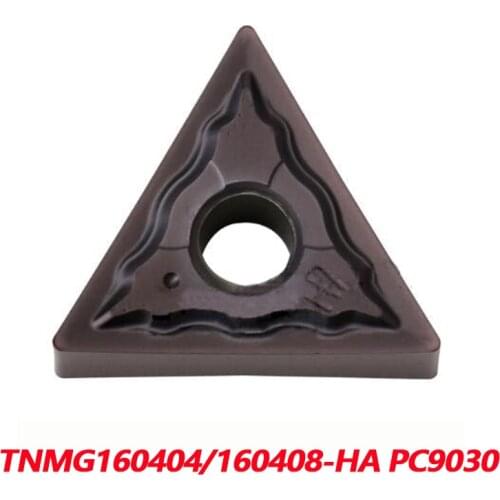 100% TNMG TNMG160404 PC9030 TNMG160408 Carbide Insert Blades Used For Stainless Steel Material Processing South Korea imported