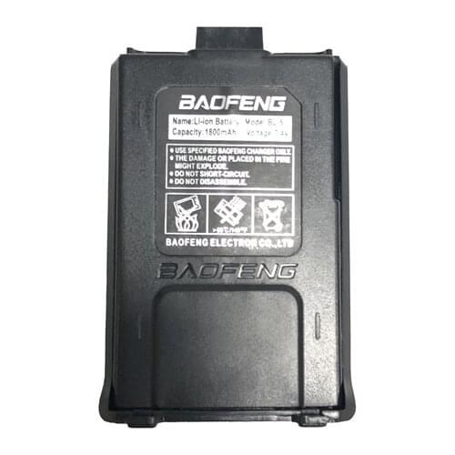 2020 Baofeng UV-5R Battery 1800mAh Long standy for Baofeng UV 5R Radios Accessories Extra Battery Model BF UV5R