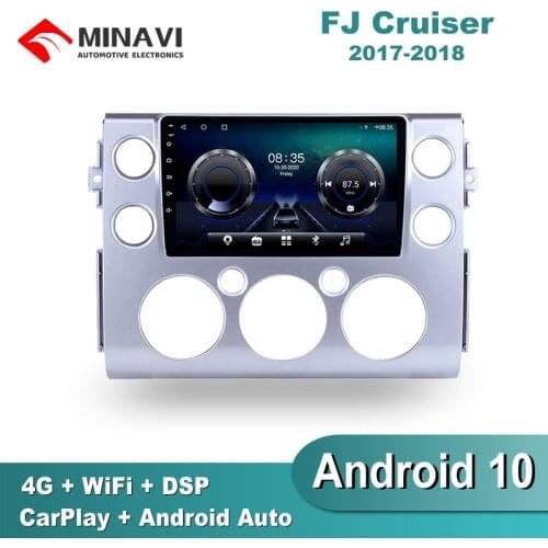 9'' IPS Android 9 TOYOTA FJ CRUISE 2007-2016/2017/2018 Car Radio Multimedia GPS Navigation Navi Player Auto Stereo 2din WIFI