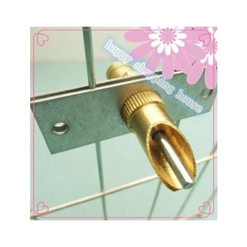 Autodrinker big mouth with 9.5 mm copper hose with a duckbill type rabbit