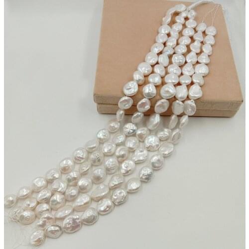 Good quality baroque pearl beads in strand,100% Nature freshwater pearl with baroque shape,AA+ QUALITY,only few flaw,nature colo