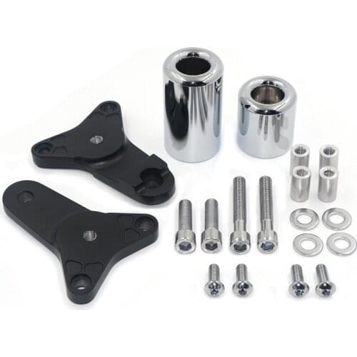 For 2011-2020 Suzuki Gsxr 600/750 Aftermarket Free Shipping Motorcyel Parts Chrome No Cut Frame Slider Crash Protector