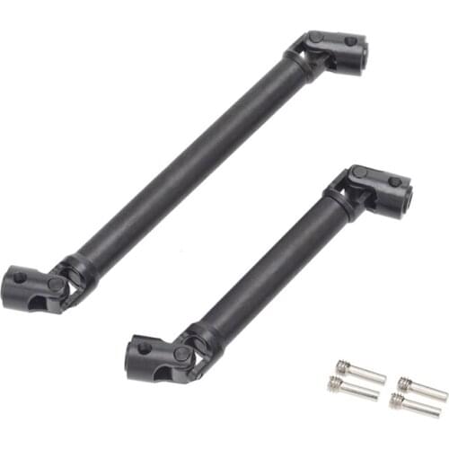 For AXIAL RBX10 Ryft AXI03005 2Pcs Metal Transmission Drive Shaft 1/10 RC Crawler Car Upgrade Parts Accessories