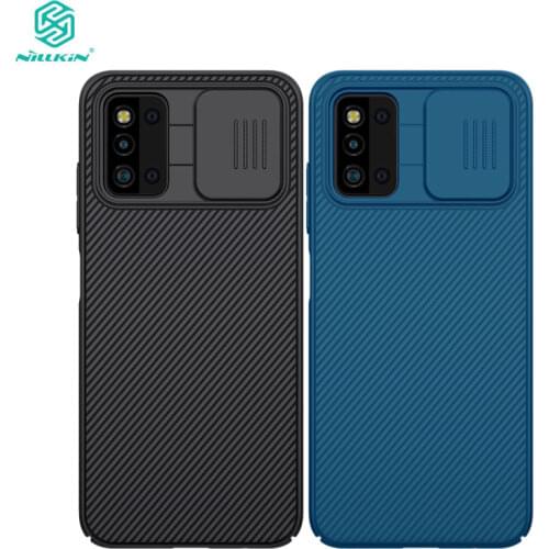 For Samsung Galaxy F52 Case Nillkin Slide Camera Protection Cover for Samsung Galaxy F52 5G Casing