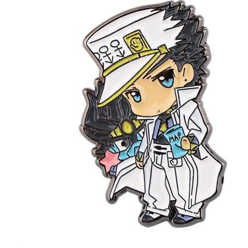 K3230 Fun Anime Boy Enamel Pin Collection Fashion Anime Brooch for Friends Backpack Lapel Pin Badge Jewelry Gift