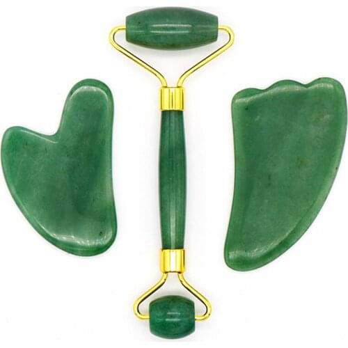 Massager For Face Jade Roller Facial Skin Care Tools Natural jade guasha board Scraper Body Back Beauty Slimming Massagers Rolle