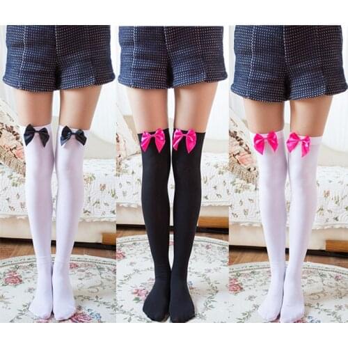 Fashion Womens Butterfly Beauty Skinny Bas Sexy Stocking Cute Womens Knee High Leg Warmer Candy Pantyhose Girl Stockings