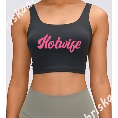 Swinging Lifestyle Hotwife With A Hall Pass Tank Top Round Collar New Fashion Summer Personalized Slim Fit Unique Crop Top Vest