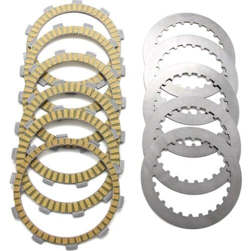 Clutch Friction Disc Plate Kit For Honda ATV TRX350TE FourTrax 350 ES TRX350FE TRX350 Rancher 22201-MAV-000 5 22202-MAE-000 1