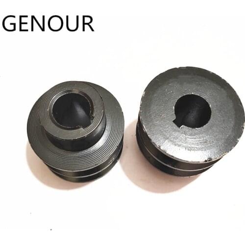 V Belt Pulley Bore Die Double Groove For Gasoline Engine Pulley 168F 170F GX160 GX200 Micro Tillage Machine ATV Go Kart Engines