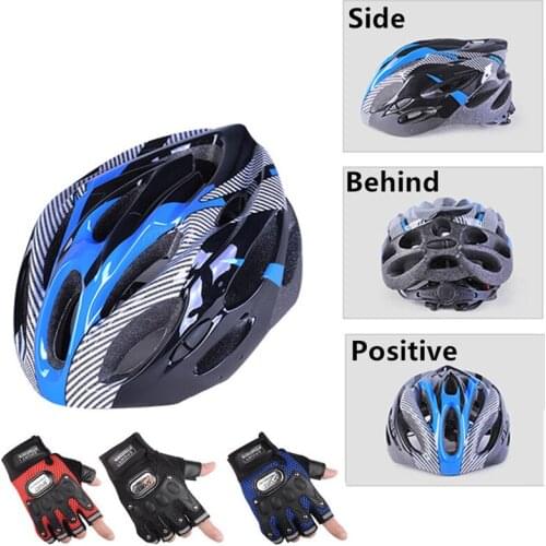 Bicycle Helmet Integrally-molded Mountain Road Bicycle MTB Helmet Safe Men Women Protective Tools Bike Ultralight Light Helmet
