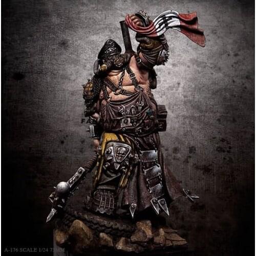 1/24 75mm Resin Figure Kits Soldier Model self-assembled A-176