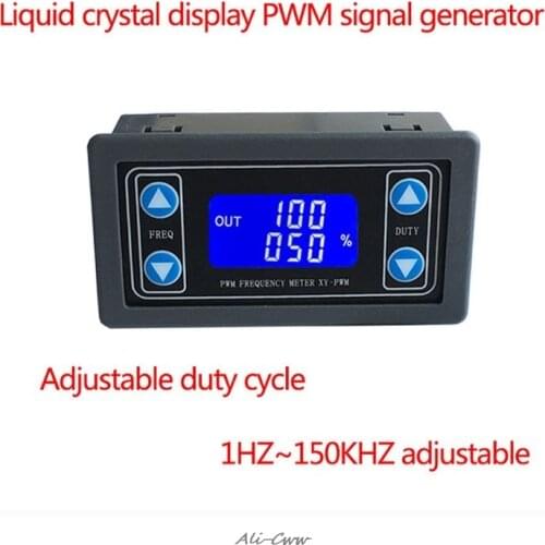 1Hz-150KHz PWM Pulse Frequency Duty Cycle Adjustable Module Signal Generator New