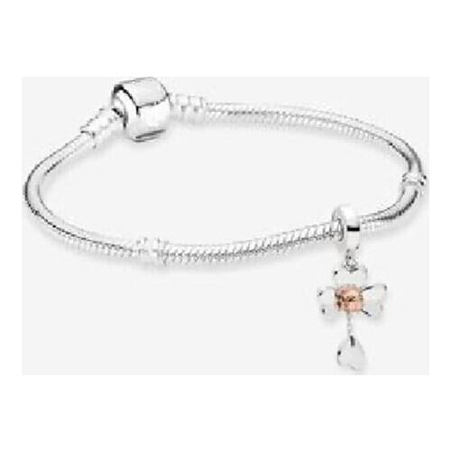 2020 New Unique Grass And Ladybug Charm Bracelet Set, Fashionable Popular Jewelry To Give The Family An Exquisite Birthday Gift