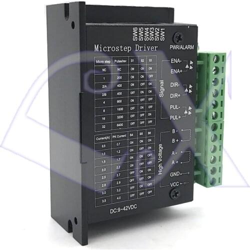 42 / 57 / 86 Step motor drive TB6600 upgrade 4.0A 9-40VDC 32 microstep