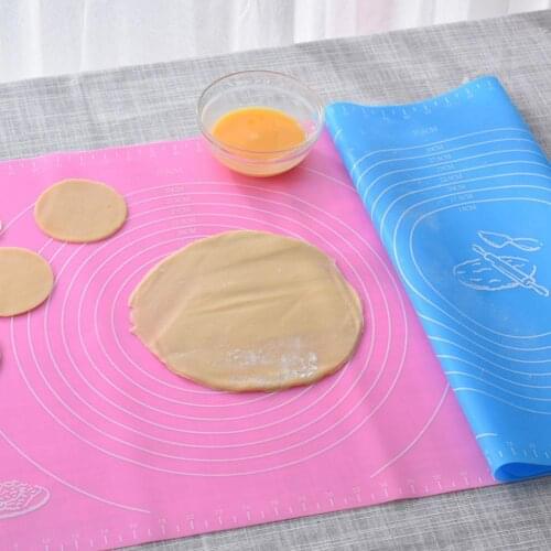Nonstick Silicone Scale Baking Mat Oven Rolling Dough Tools 29*26cm Heat-resistant Mat Pad Fondant Rolling Cooking Baking P H0Z0