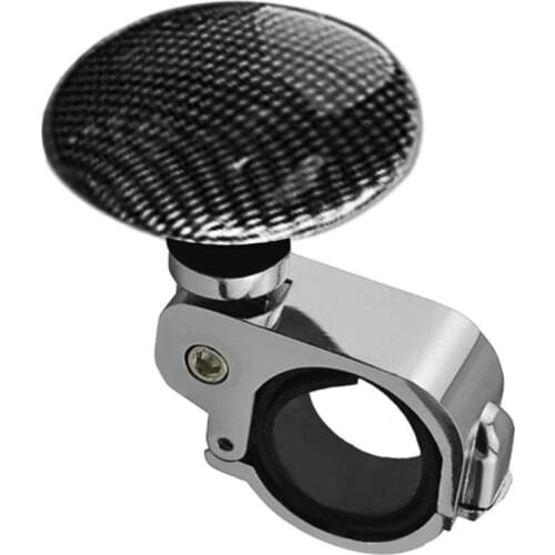 Car Styling Platinum Power Handle Steering Wheel Metal Assisted Ball Booster Spin Knob Clamp Fit For Universal Cars