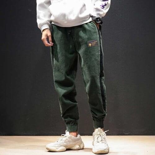 Winter Corduroy trousers men Plus thick velvet business casual loose High Quality New Autumn and Winter Male Business Mens Trou