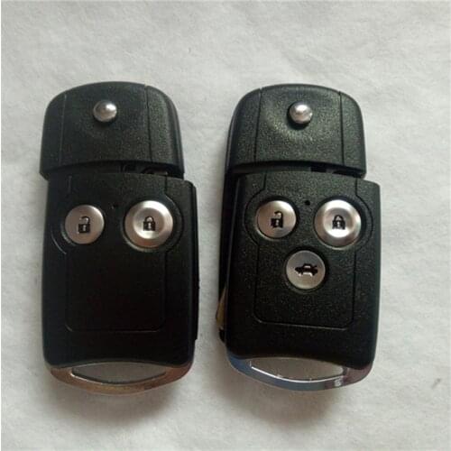 DAKATU 2/3 Button Flip Folding Remote Key Shell For HONDA Accord CRV SPIRIOR Replacement Key Fob Shell
