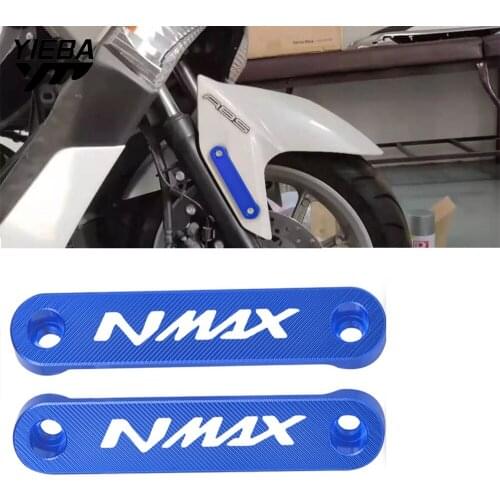 For Yamaha Nmax 155 N MAX N-MAX NMAX155 2017 2018 Motorcycle Accessories Aluminum Alloy Front Axle Coper Plate Decorative Cover