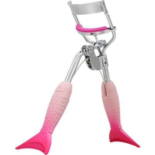 Tool Fish tail Shape Eyelash Curler Professional High Quality Eyelashes Curling Beauty Makeup Tools