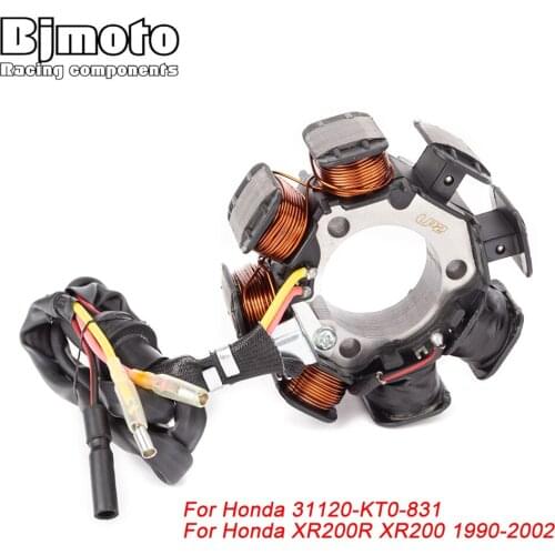 Motorcycle Stator Coil Comp For Honda XR200R XR200 1990-2002 31120-KT0-831 Generator Charging Assy