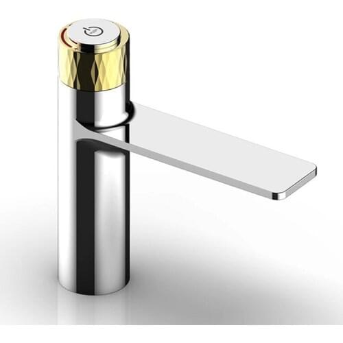 Basin Faucet Bathroom Sink Faucet Chrome and Gold Brass Single Handle Hole Basin Mixer Tap Grifo Lavabo Wash Hot and Cold Faucet