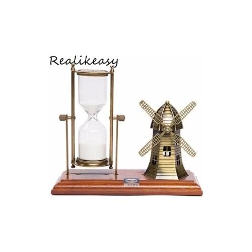 Hot Selling Creative Hourglass Timer Home Decoration Desktop Sand Clock Timer 15minute/30minutes/60minutes Hourglass TimerLFB115