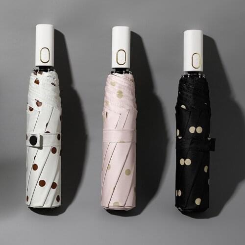 Fashion Folding Umbrella Rain WomenAnti-UV Waterproof Portable Travel Gift Men Mini Pocket Parasol Man Girls B50