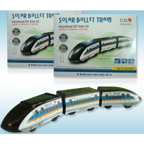 Science Technology Small Production Primary DIY Science Experiment Production Model Solar Energy Speed Train Models Toys DIY