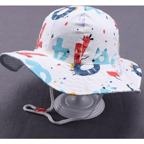 Panama Hat Girl Kid Summer Sun Beach Wide Brim With String UV Protection Breathable Holiday Outdoor Accessory For Child Toddler