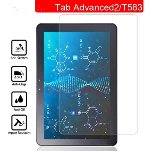 Tempered Glass For Samsung Galaxy TAB Advanced 2 10.1inch T583 SM-T583 Tablet Protective Explosion-Proof Screen Protector Film