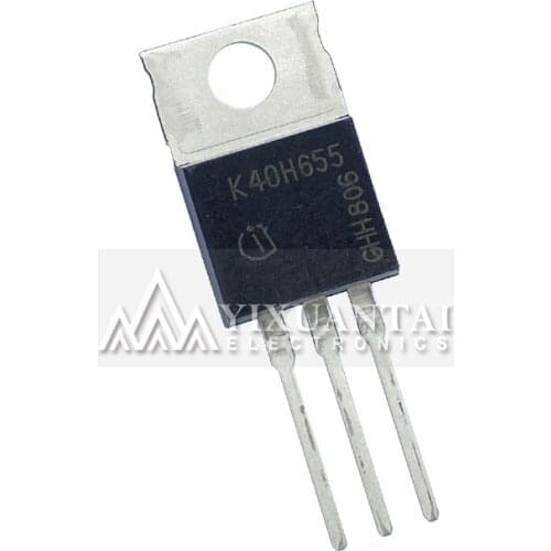 10pcs/lot 100% NEW origina IKP40N65H5 K40H655 TO220 Triode Transistor TO-220