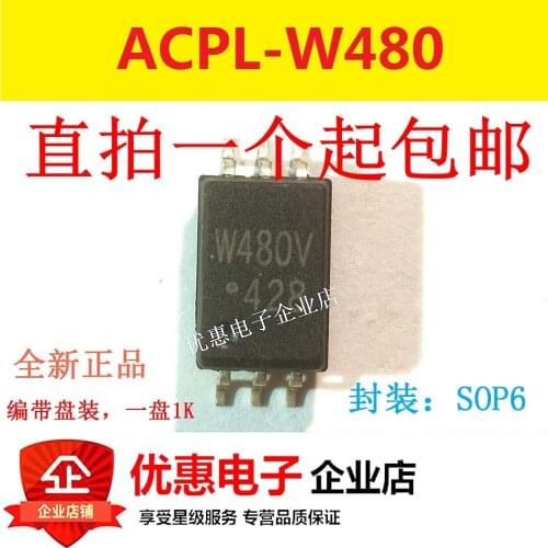 10PCS Original W480 ACPL-W480 SOP6 new ACPL-W480V