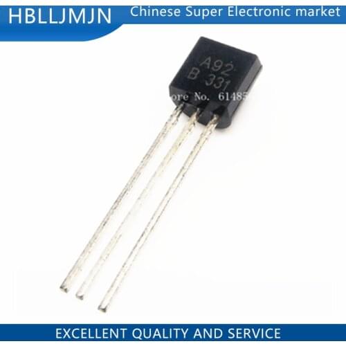 100PCS MPSA92 TO-92 A92 TO92 new triode transistor