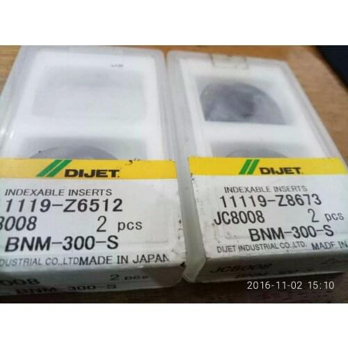2PCS BNM-300-S JC8008 carbide inserts free shipping